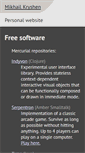 Mobile Screenshot of kryshen.net